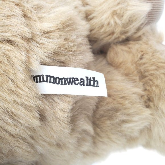 Girl Commonwealth Tan‎ Teddy Bear W/ Blue Sailor Outfit Plush VTG Stuffed 11" - Picture 8 of 8